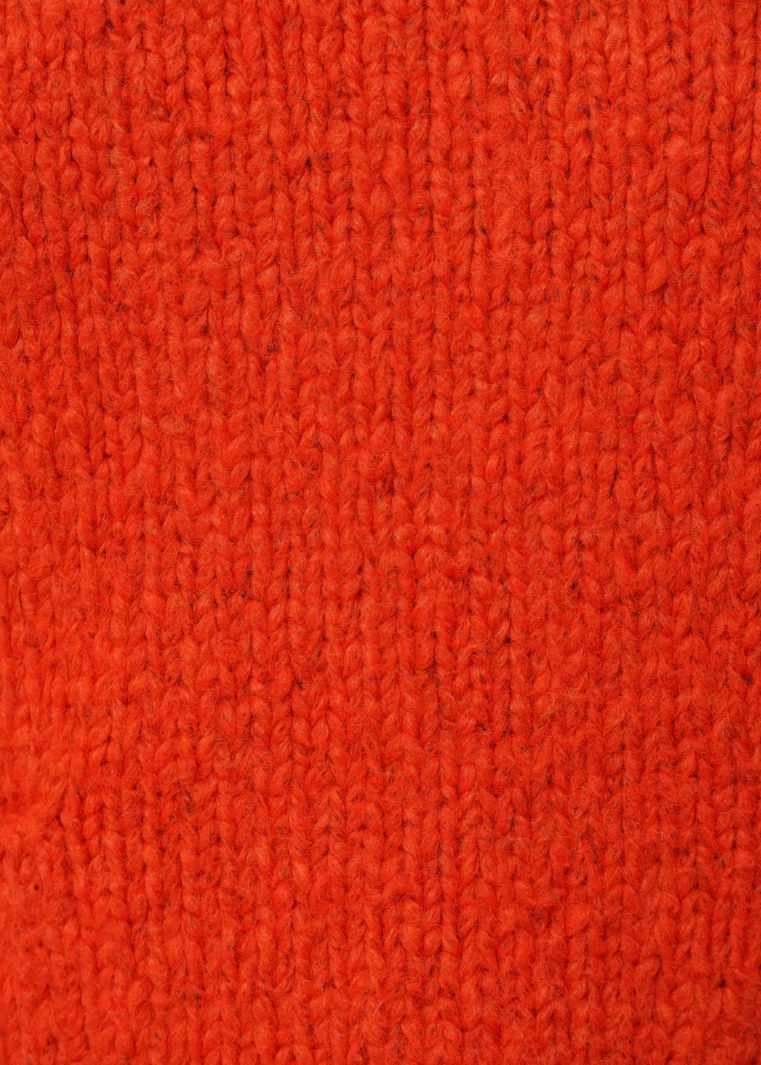 Humility Boucle Knit Sweater-Pumpkin