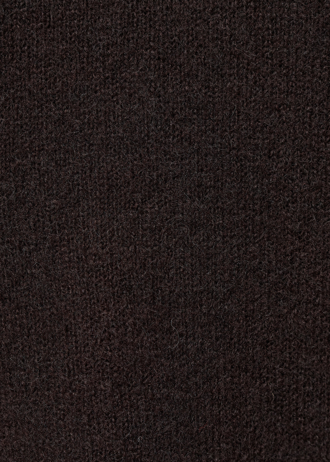 Humility Brown Round Neck Sweater