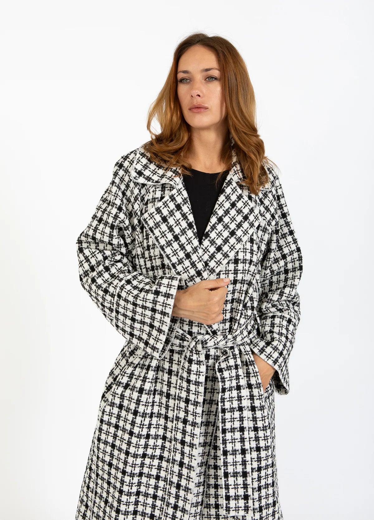 Coster Copenhagen Checked Soft Coat