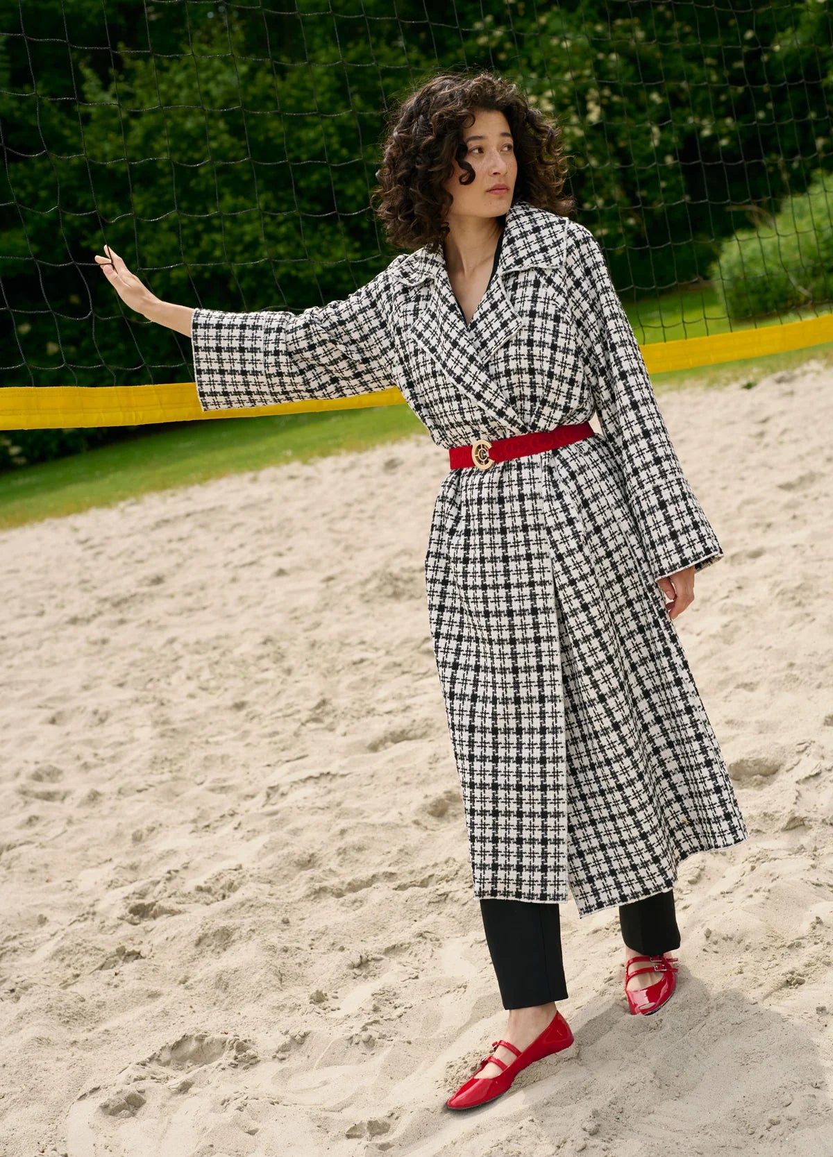Coster Copenhagen Checked Soft Coat