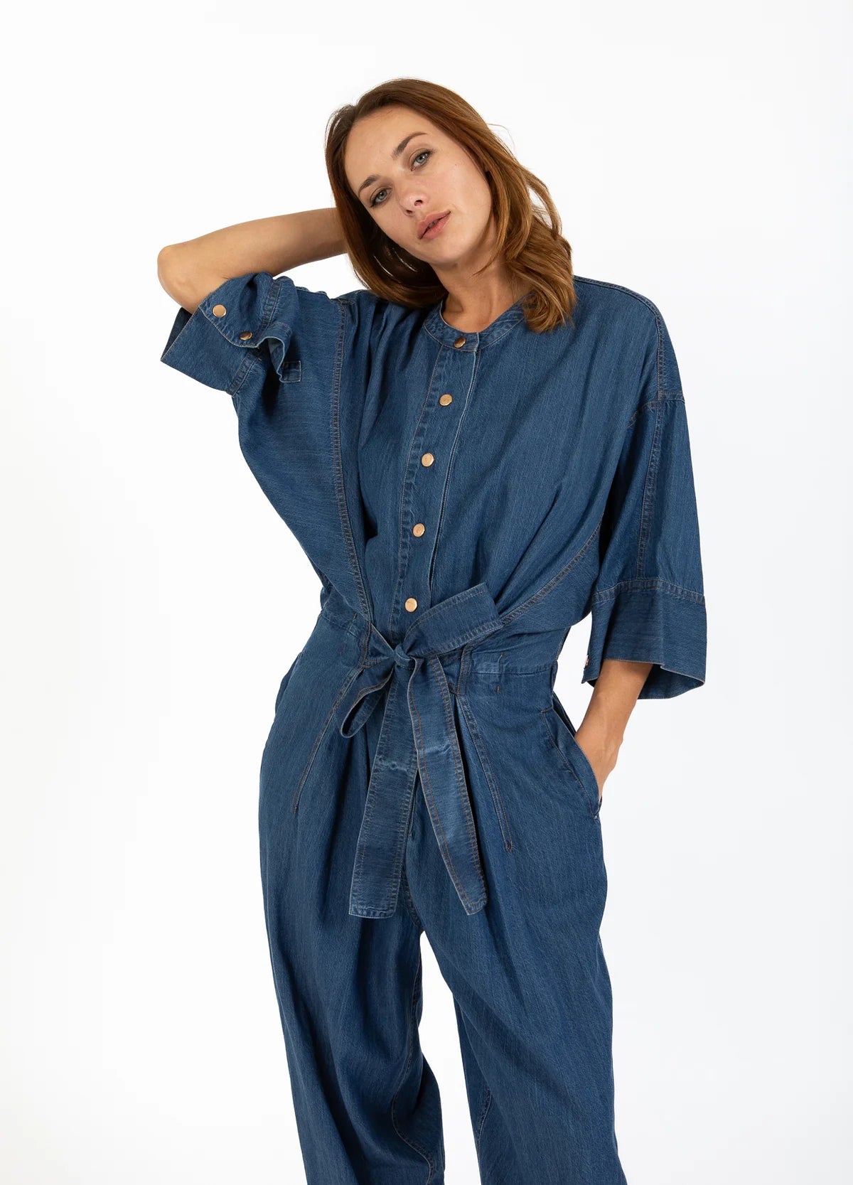 Coster Copenhagen Denim Jumpsuit