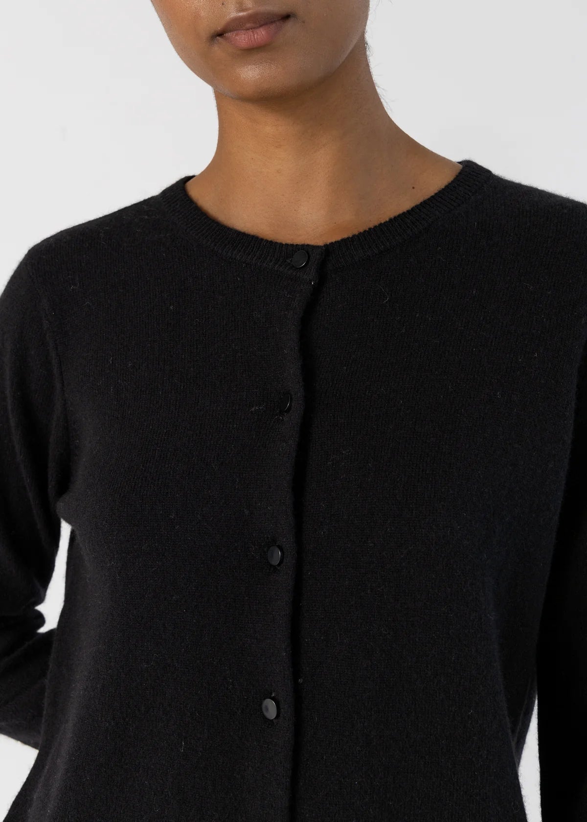 Coster Copenhagen Black Cashmere Cardigan