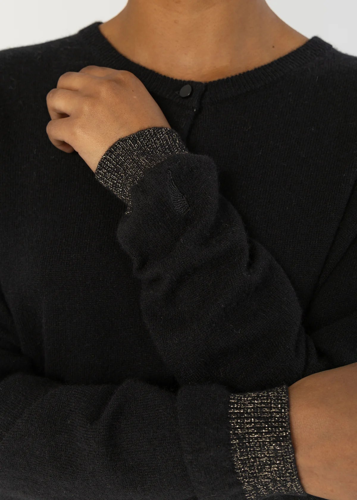 Coster Copenhagen Black Cashmere Cardigan