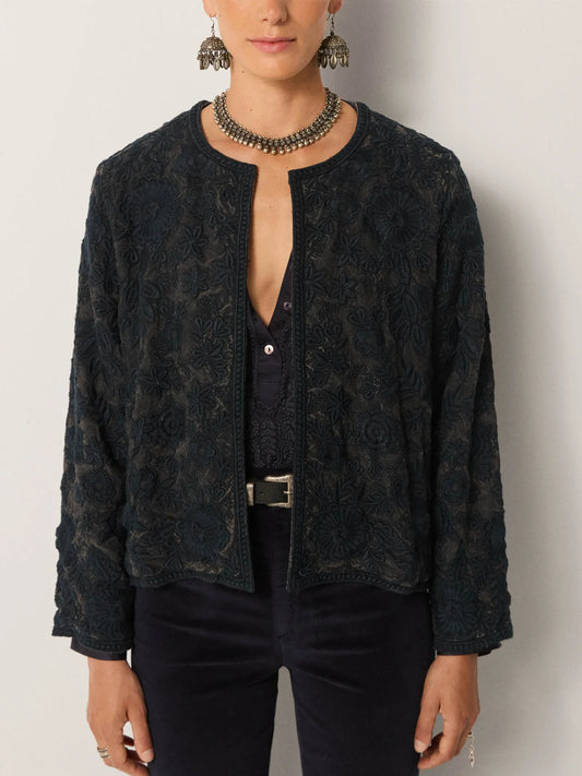 Maison Hotel Balani Jacket-Dark Blue
