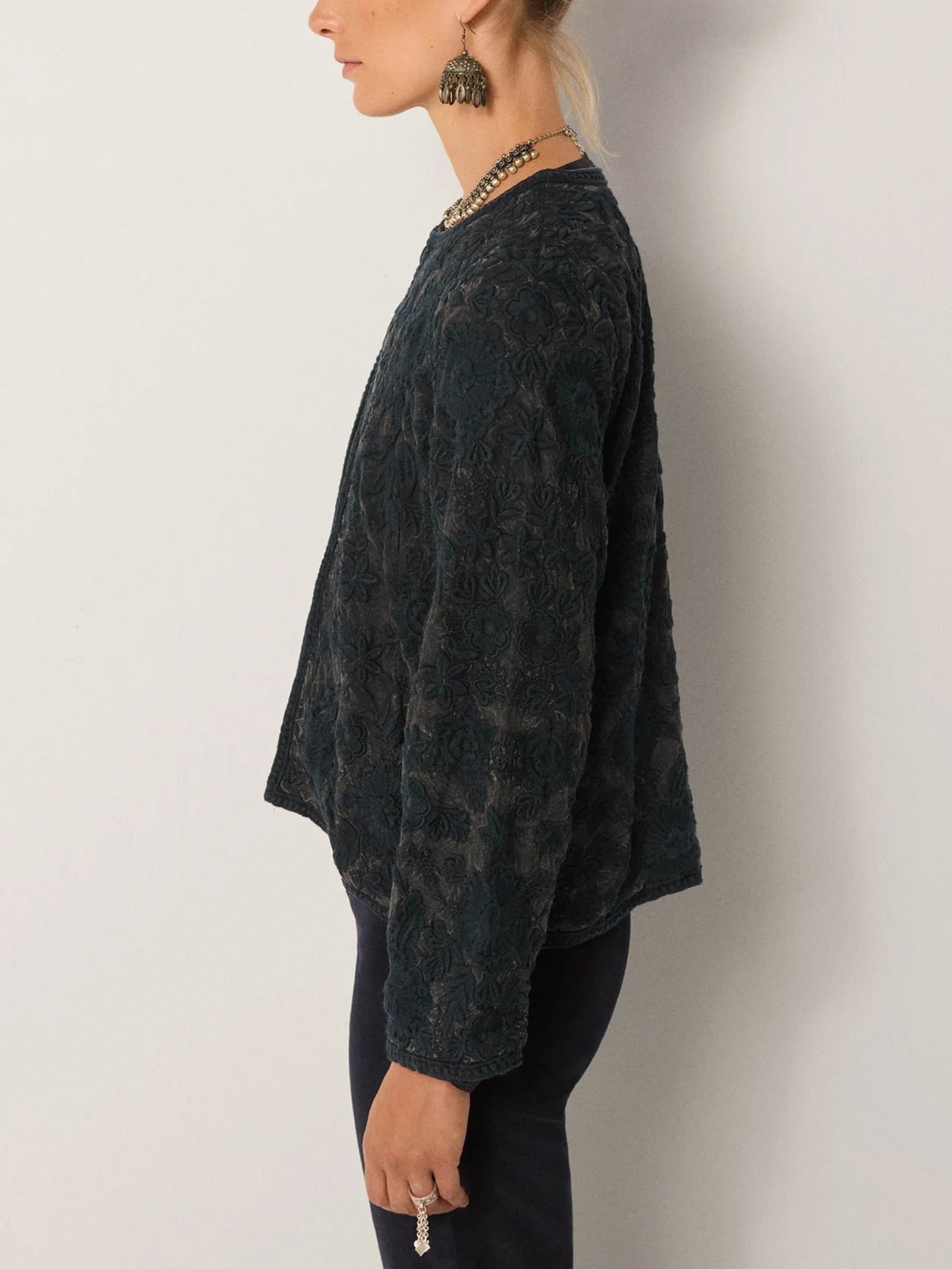 Maison Hotel Balani Jacket-Dark Blue