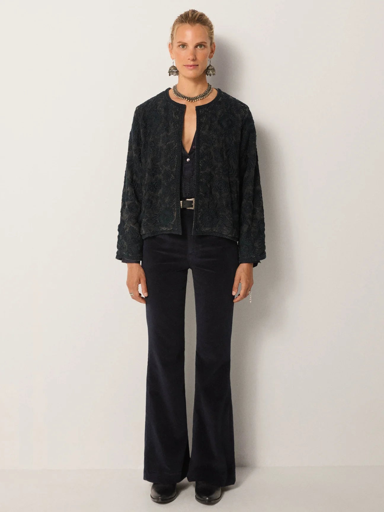 Maison Hotel Balani Jacket-Dark Blue