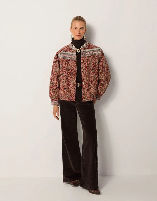 Maison Hotel Olivia Jacket-Burnt Russet