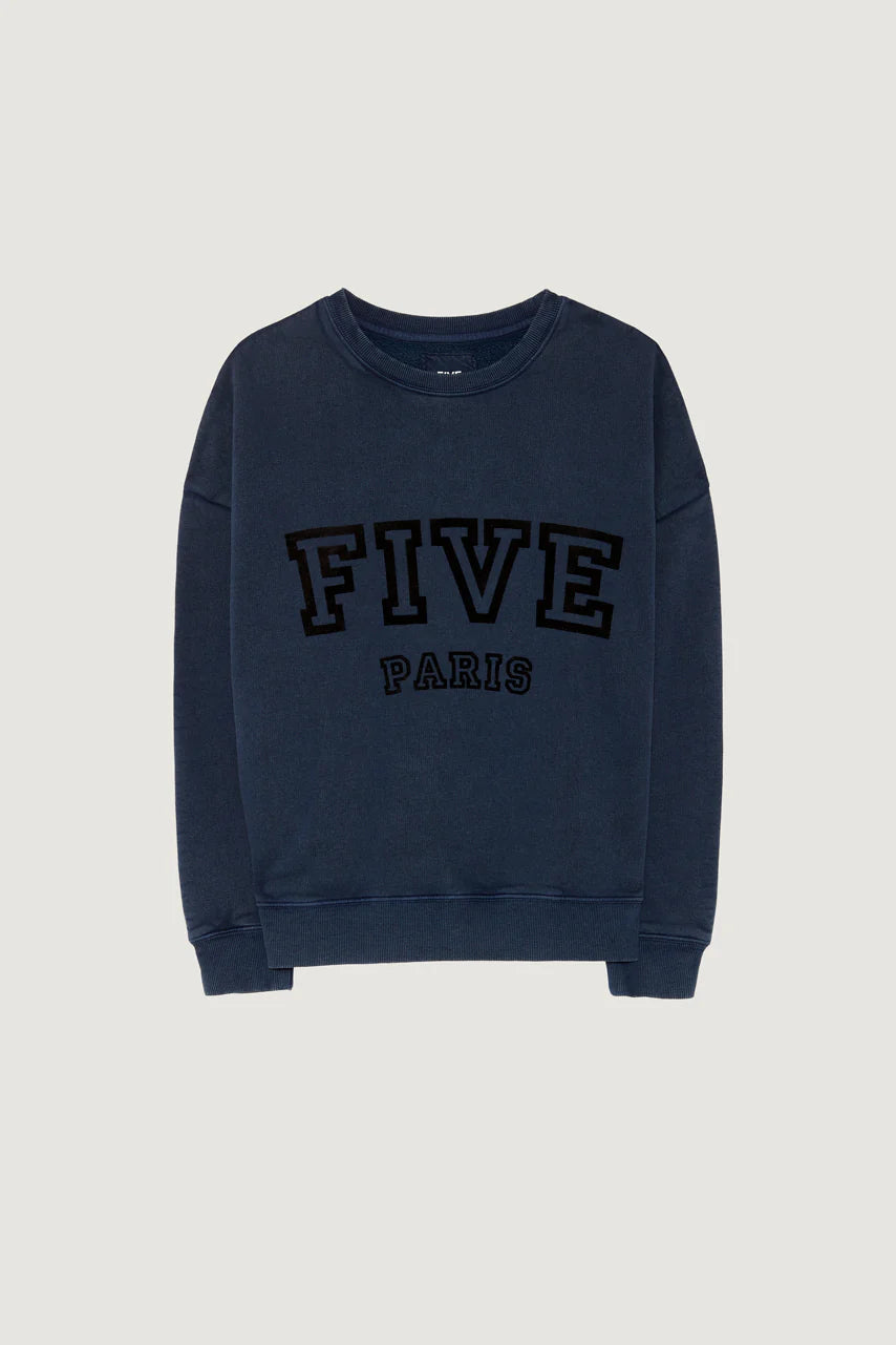 Five Navy Sweatshirt