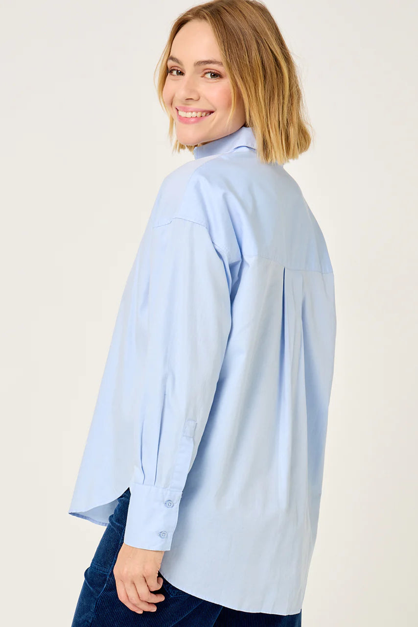 Five Channel Shirt-Blue