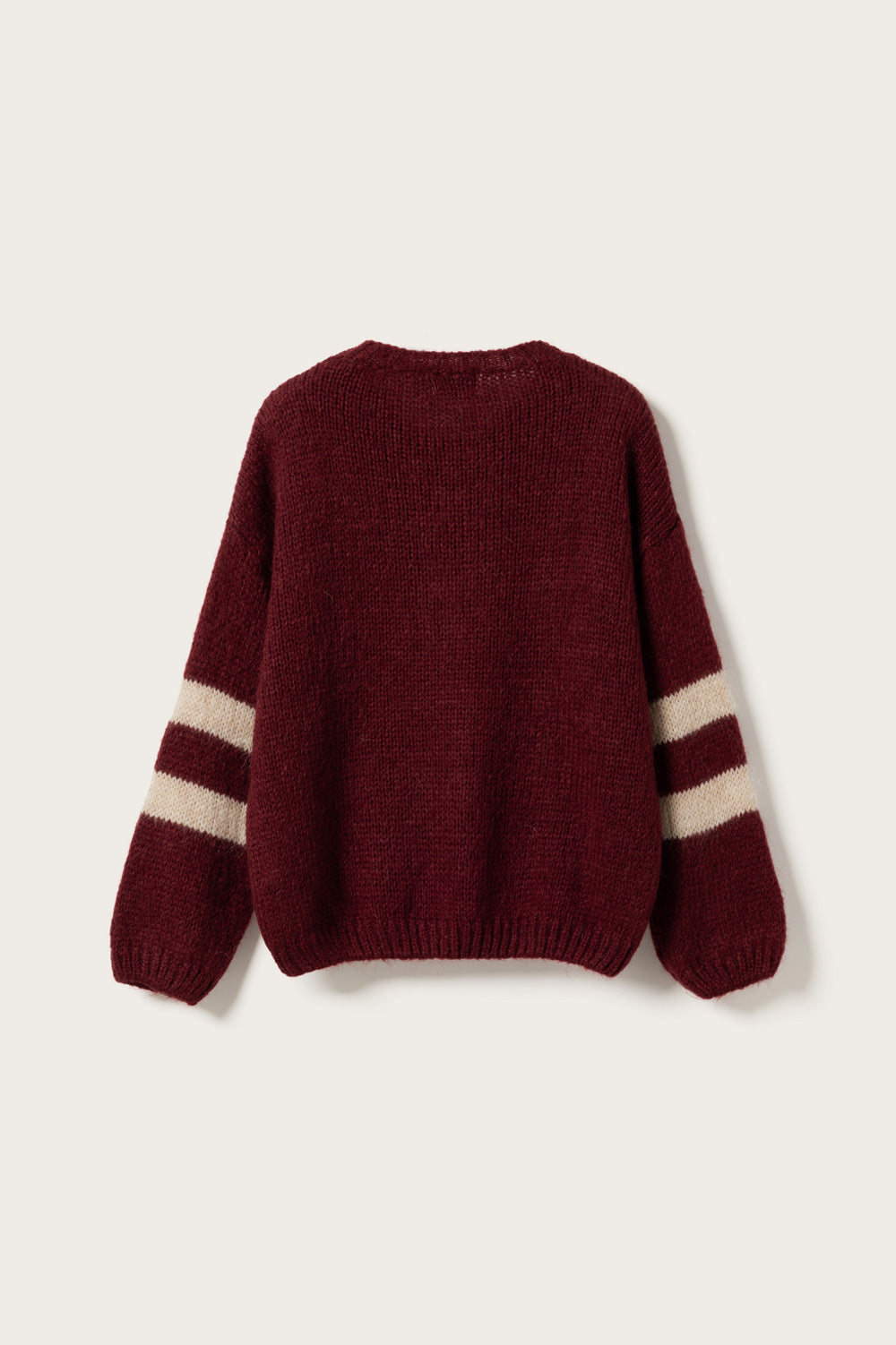 Noella Ninety-Two Knit Bordeaux Ivory