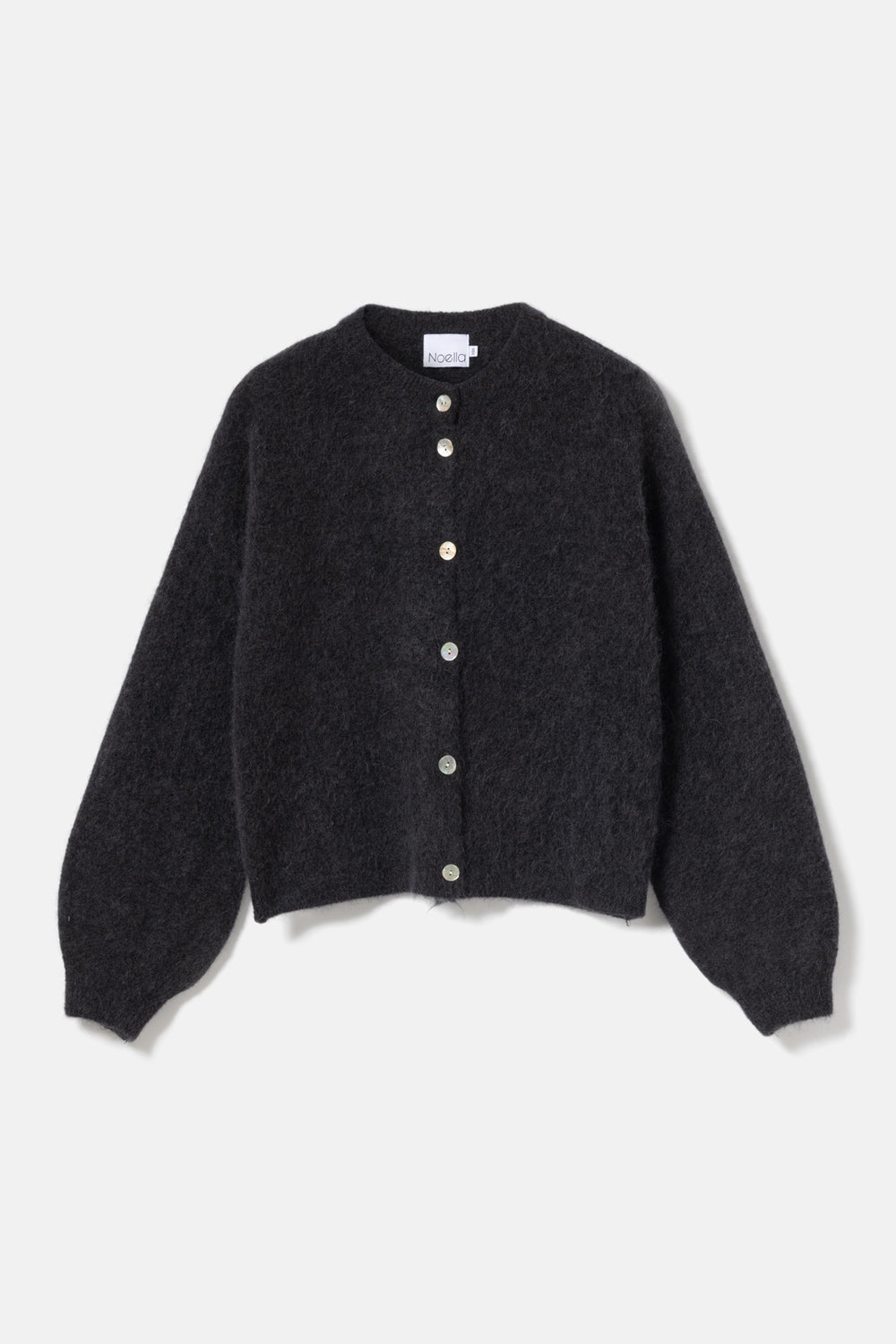 Noella Kae Knit Cardigan Dark Grey