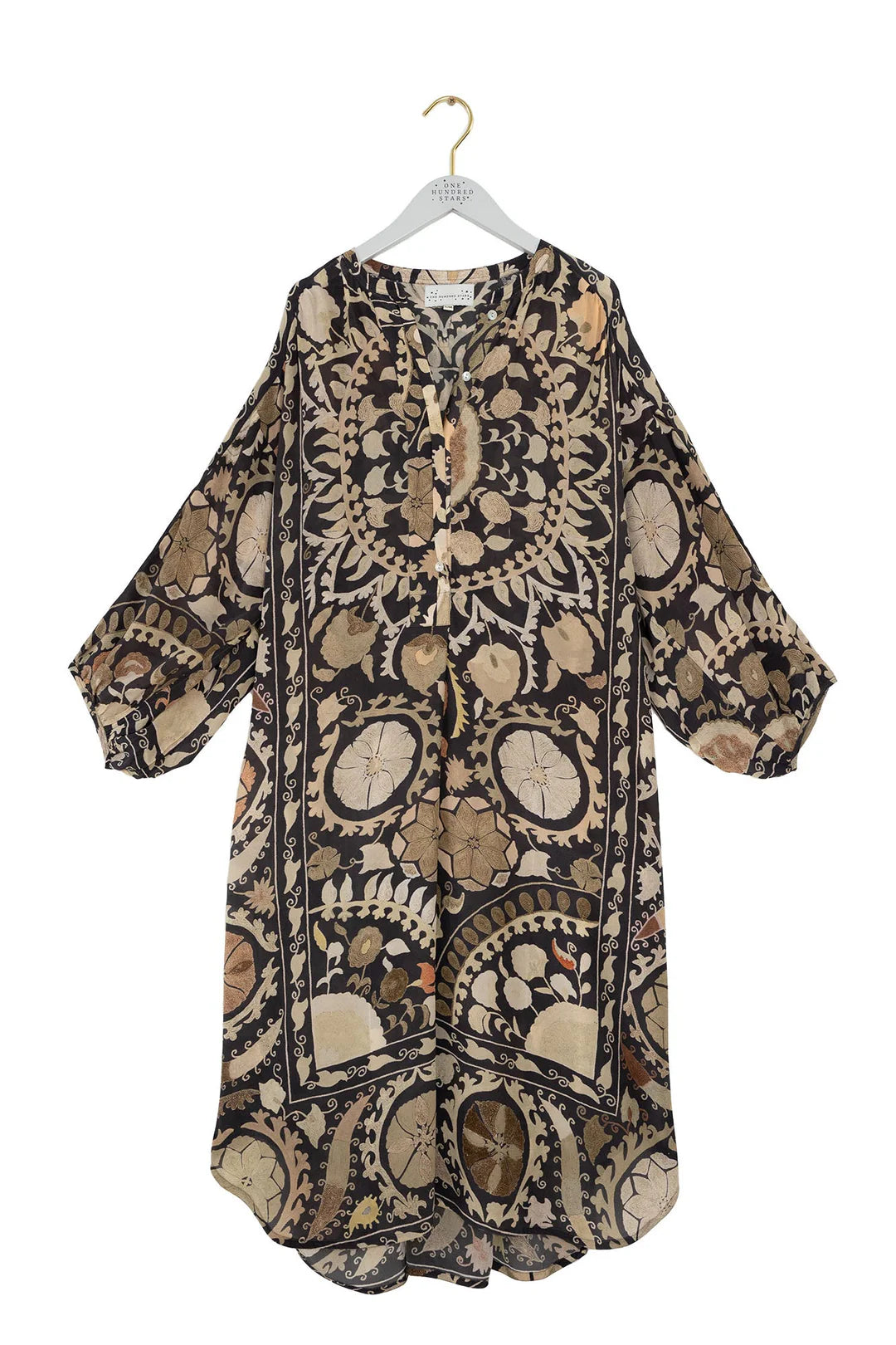 One Hundred Stars Susani Charcoal Darcy Dress