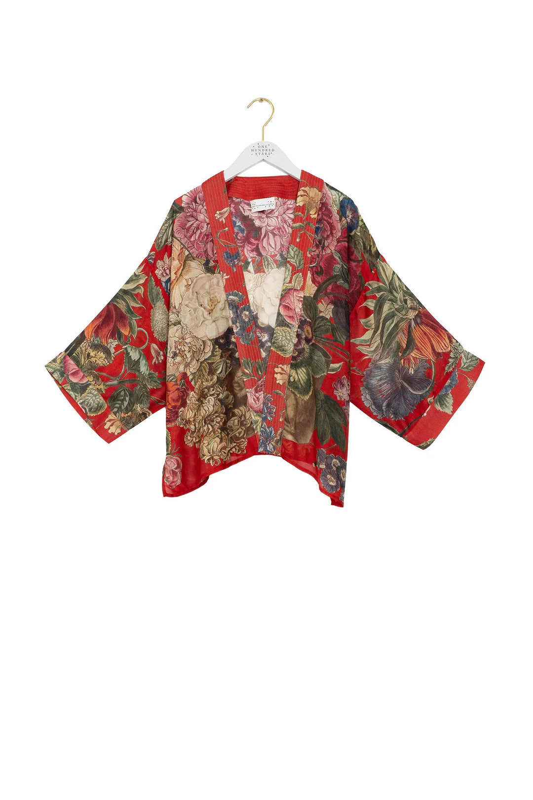 One Hundred Stars Primula Berry Kimono
