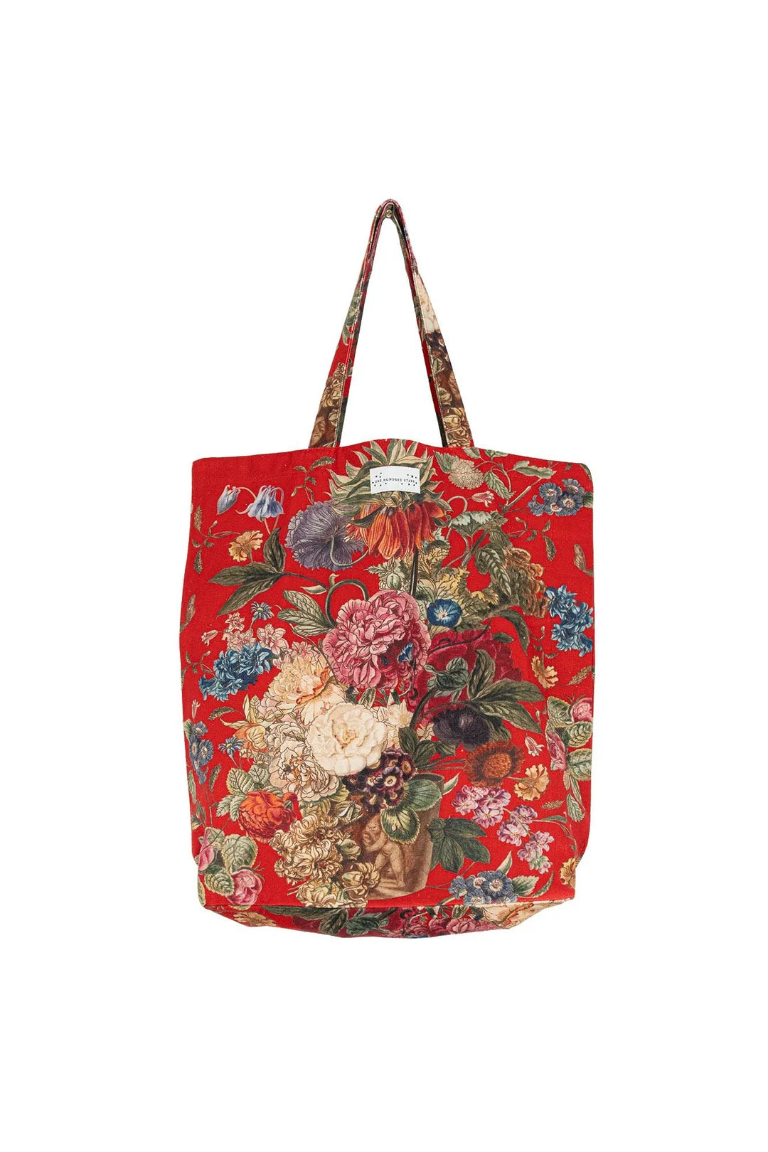 One Hundred Stars Primula Berry Canvas Bag