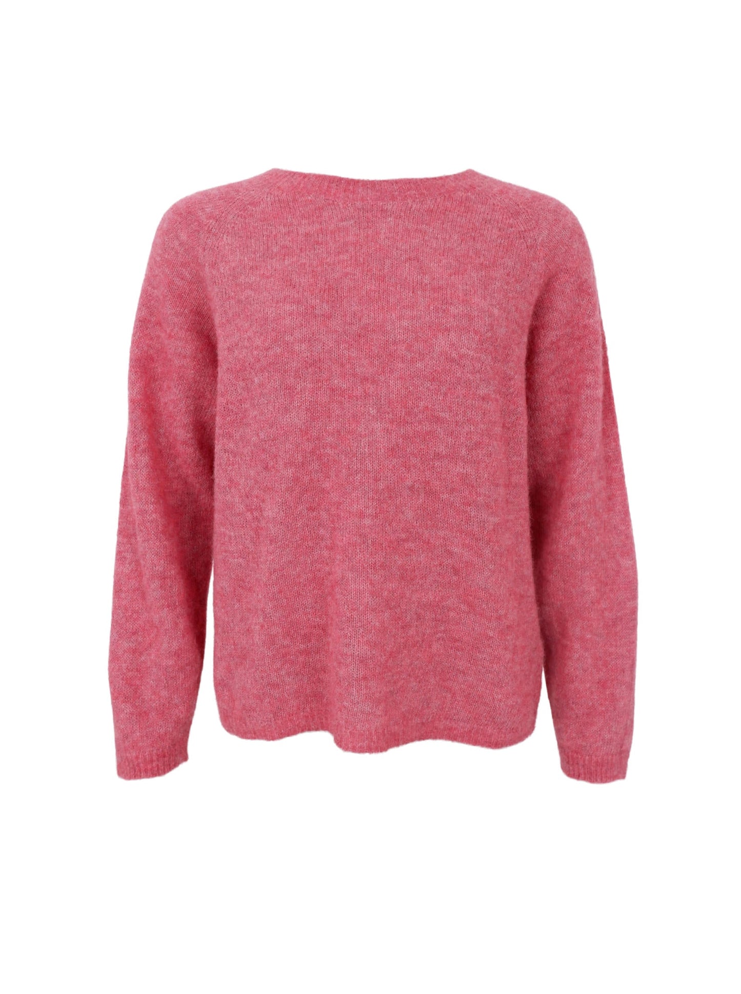 Black Colour Dell L/S Knit Jumper-Berry