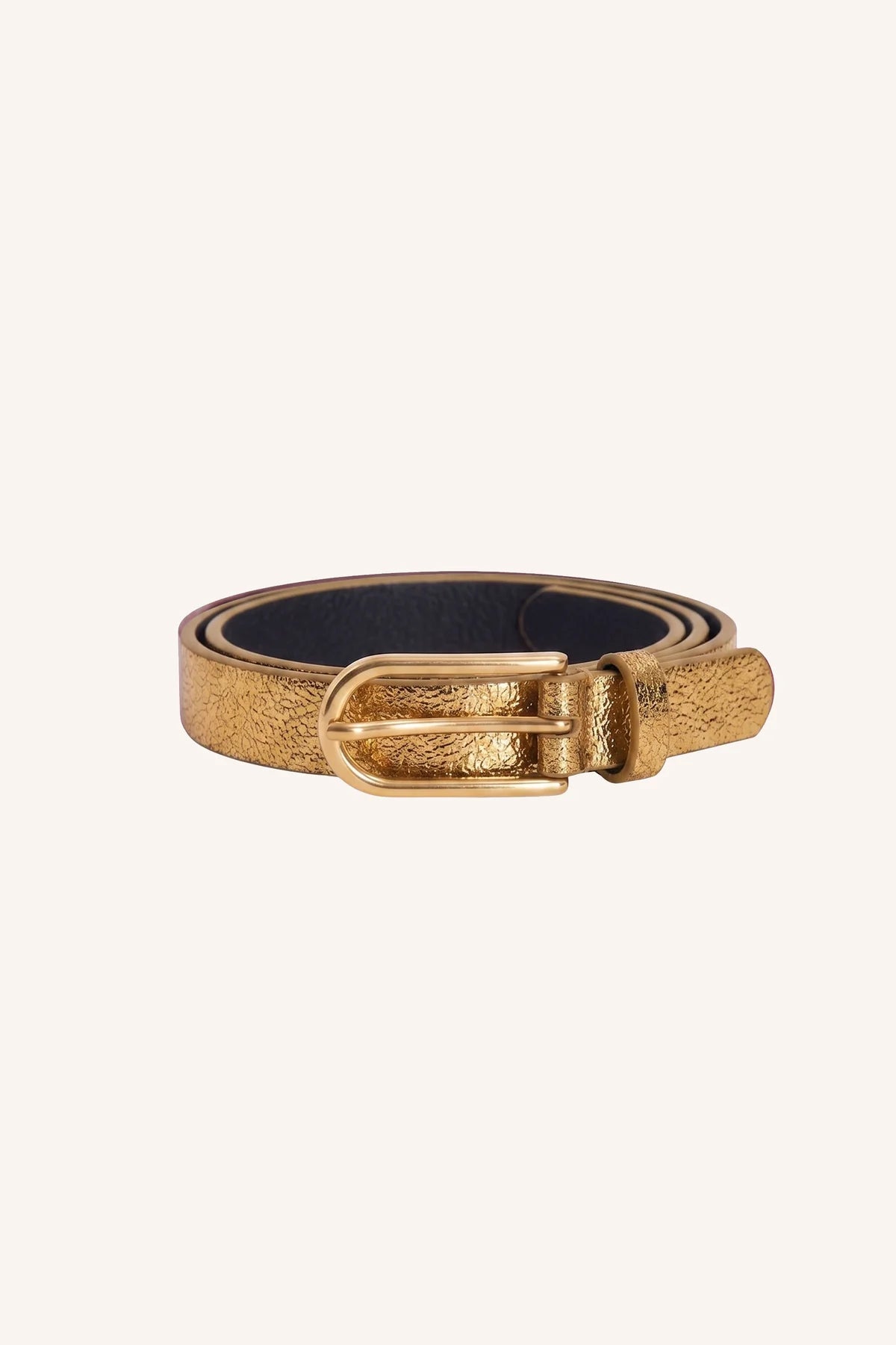 by_bar Lovi Metallic Belt-Gold