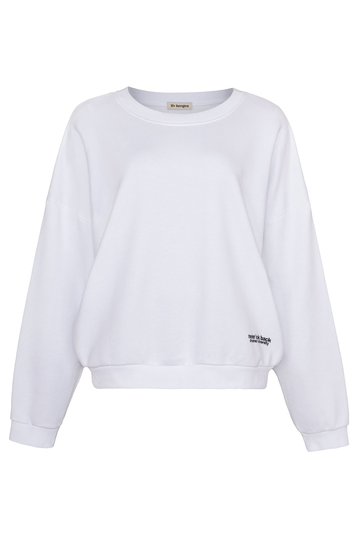 Liv Bergen Ella Dream sweatshirt - Optic White