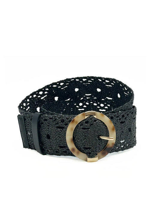 Nooki Ruby Belt Black