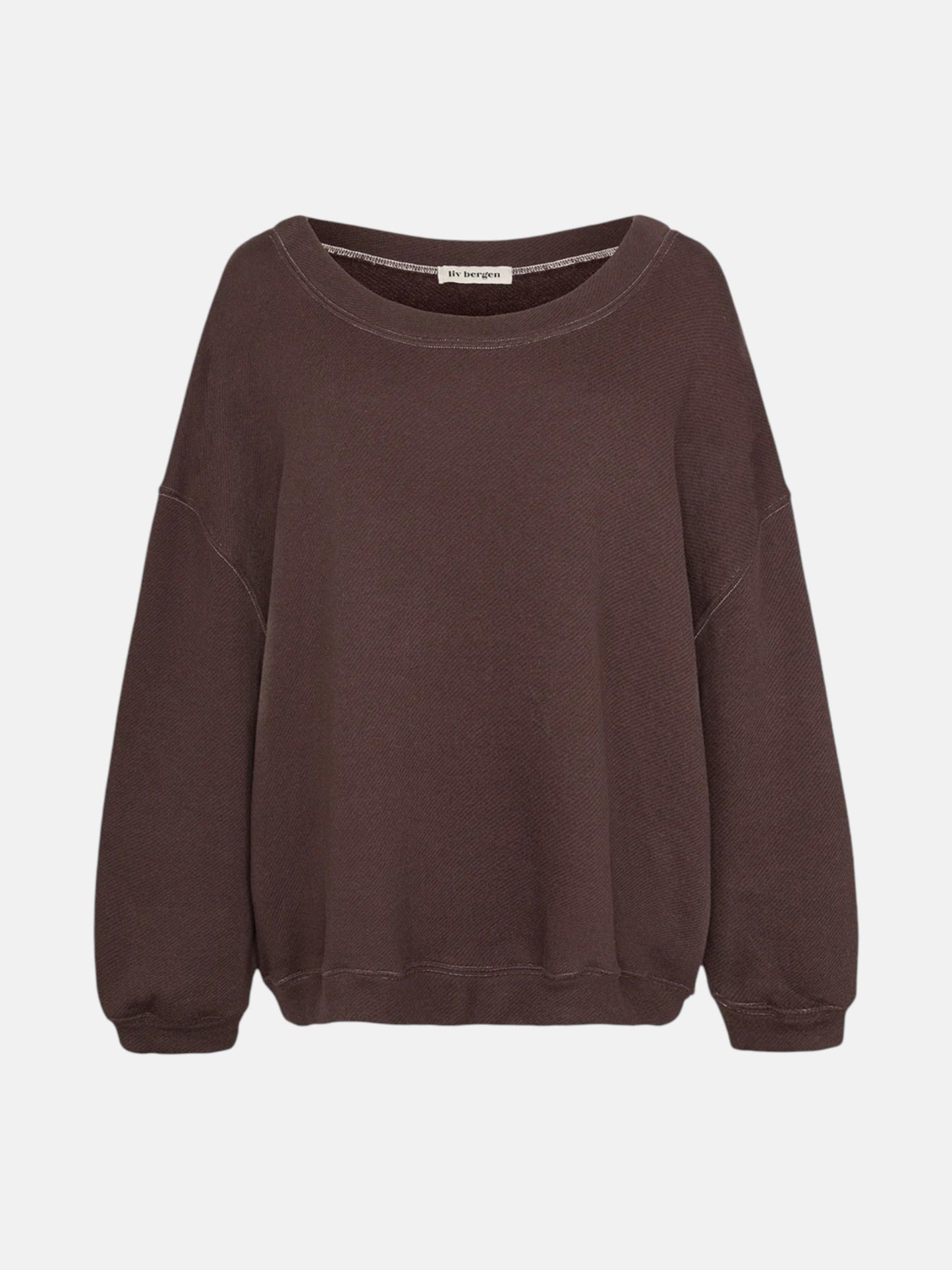 Liv Bergen Sky Voyaging Sweatshirt-Espresso