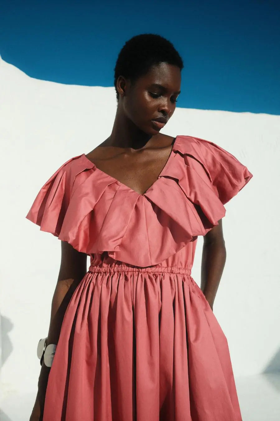 Devotion Twins Deos Dress Rosewine