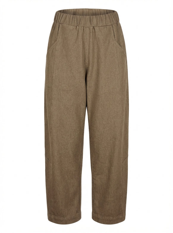 Humility Komori Trousers-Sienna