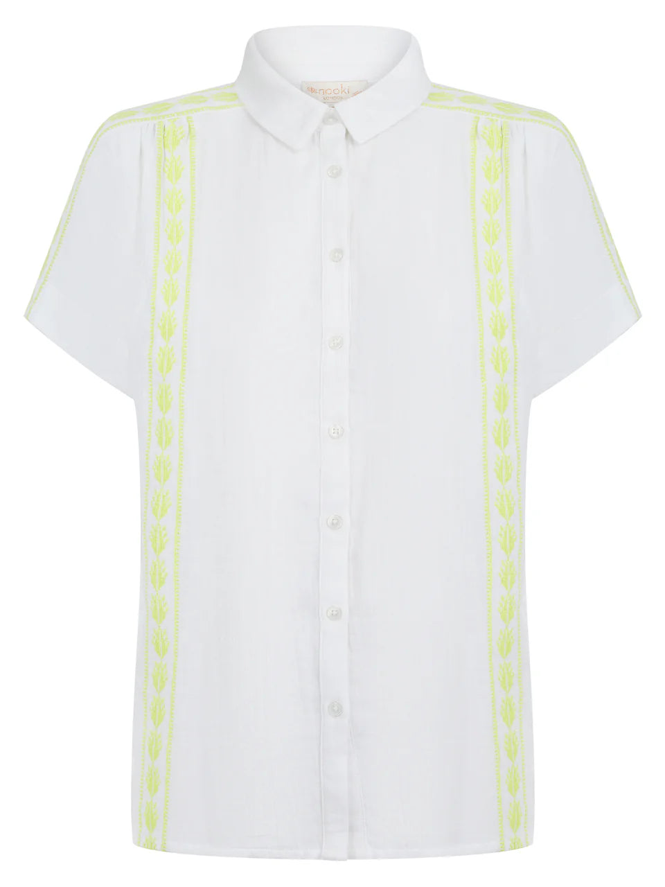 Nooki Polly Shirt-White Mix
