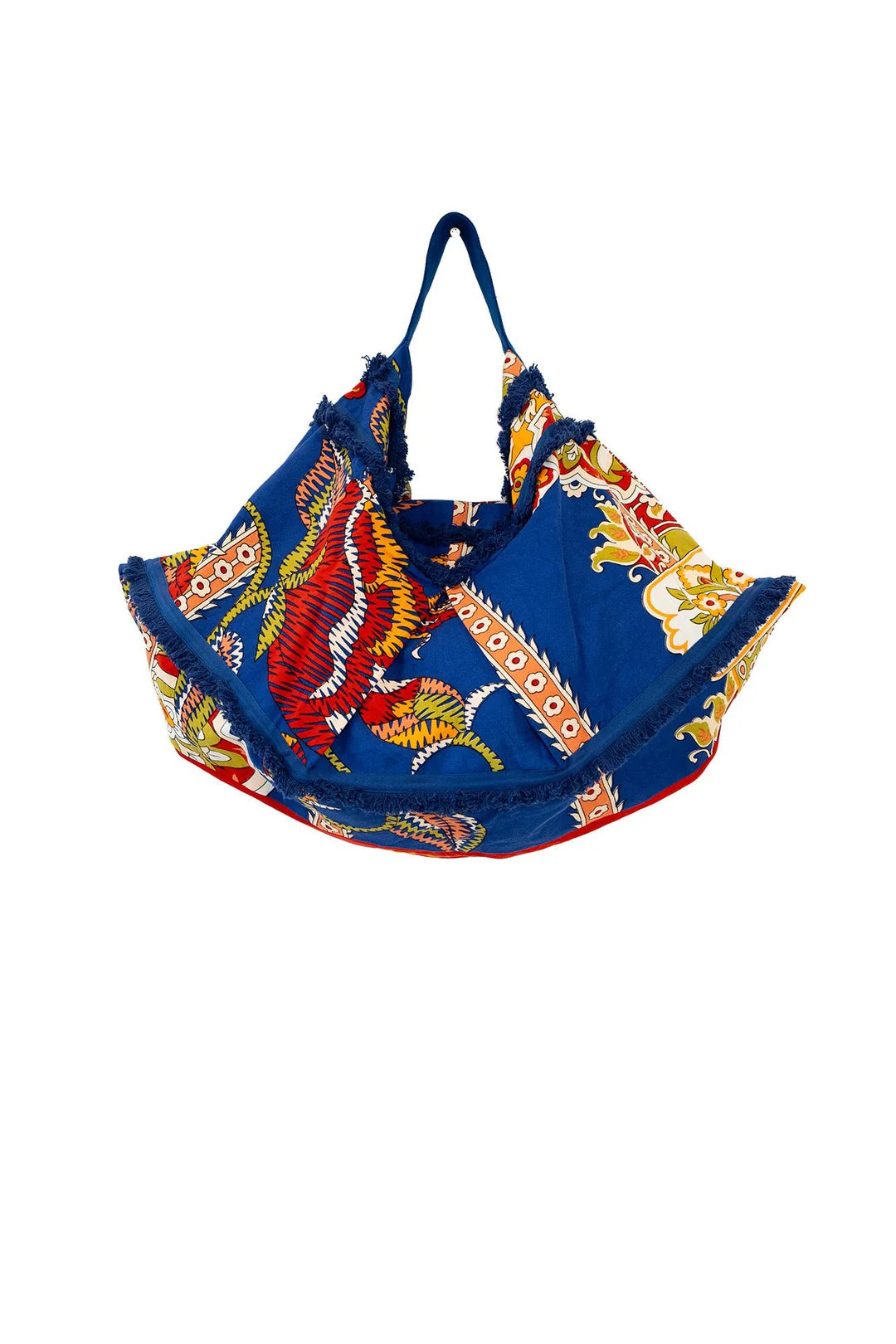 One Hundred Stars Carnival Cobalt Slouch Bag