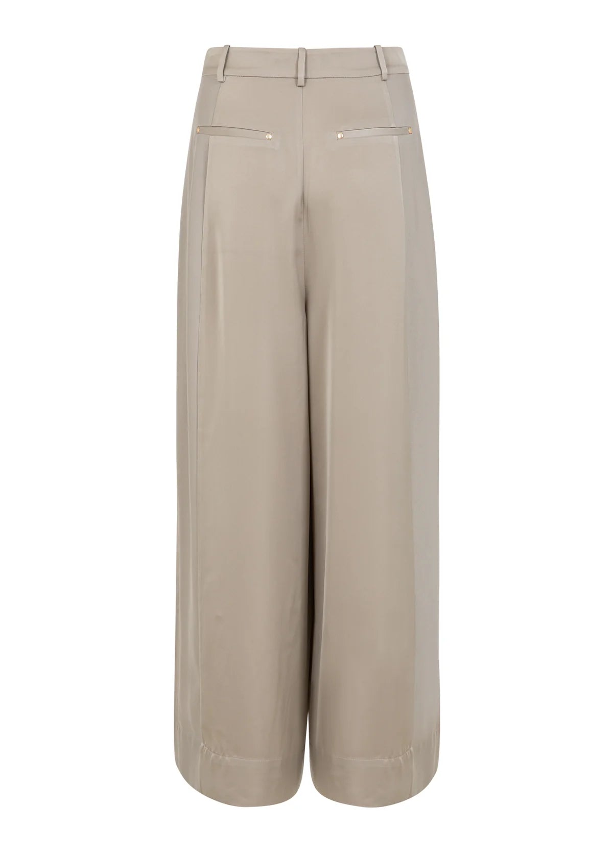 Coster Copenhagen Wide Pants-Grey Sand