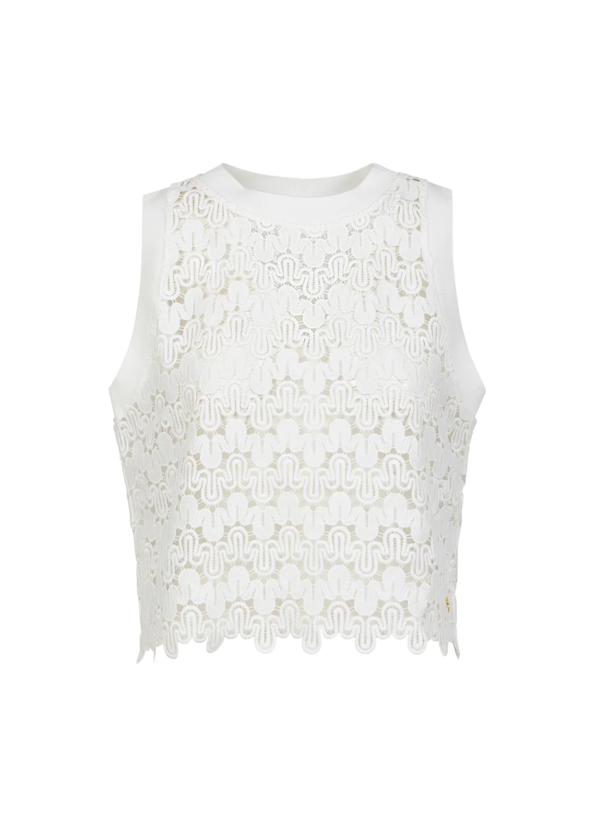 Coster Copenhagen White Lace Top