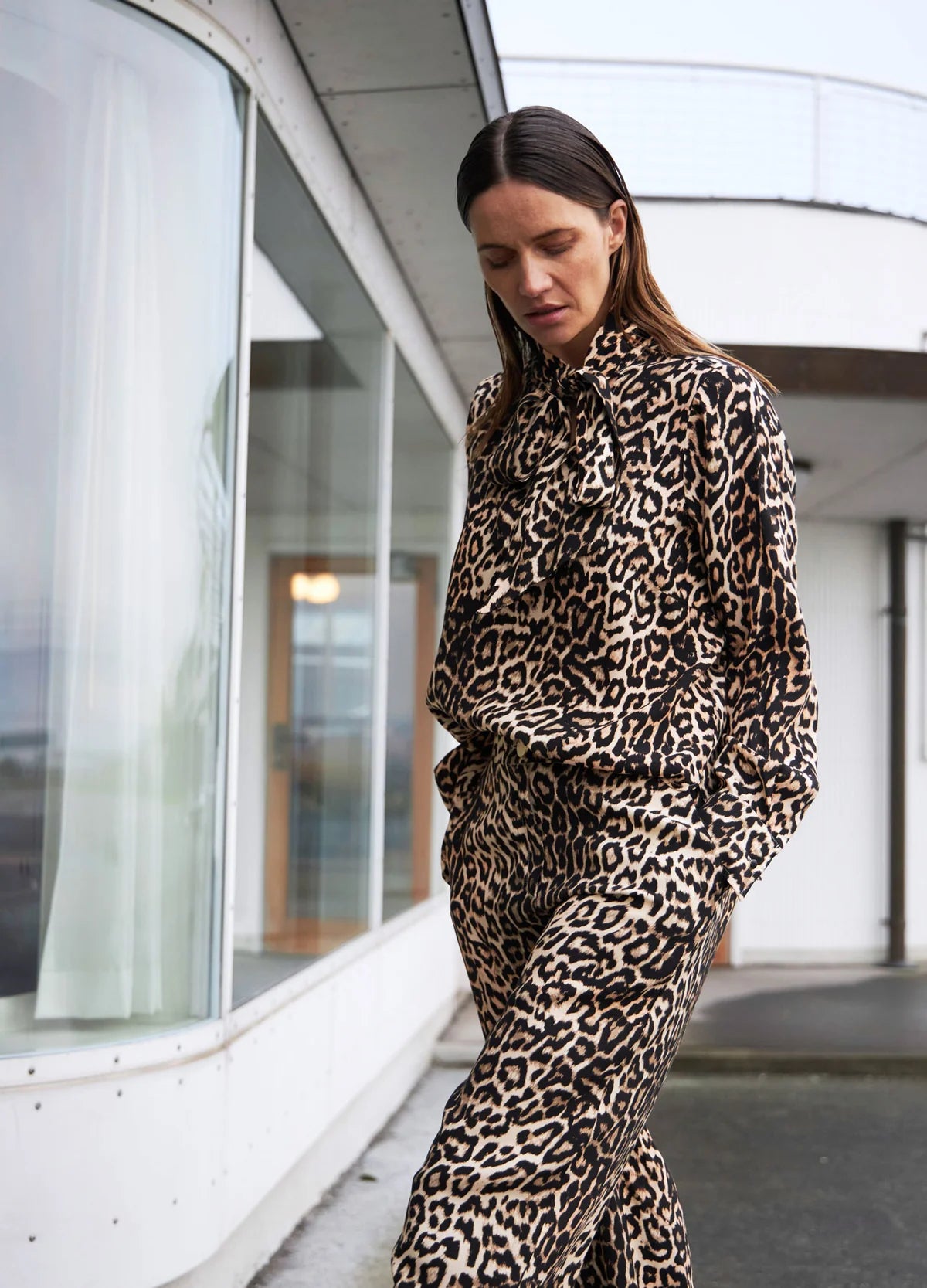 Coster Copenhagen Leo Print Trousers