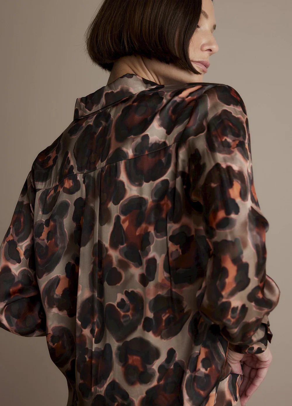 Summum Animal Print Blouse