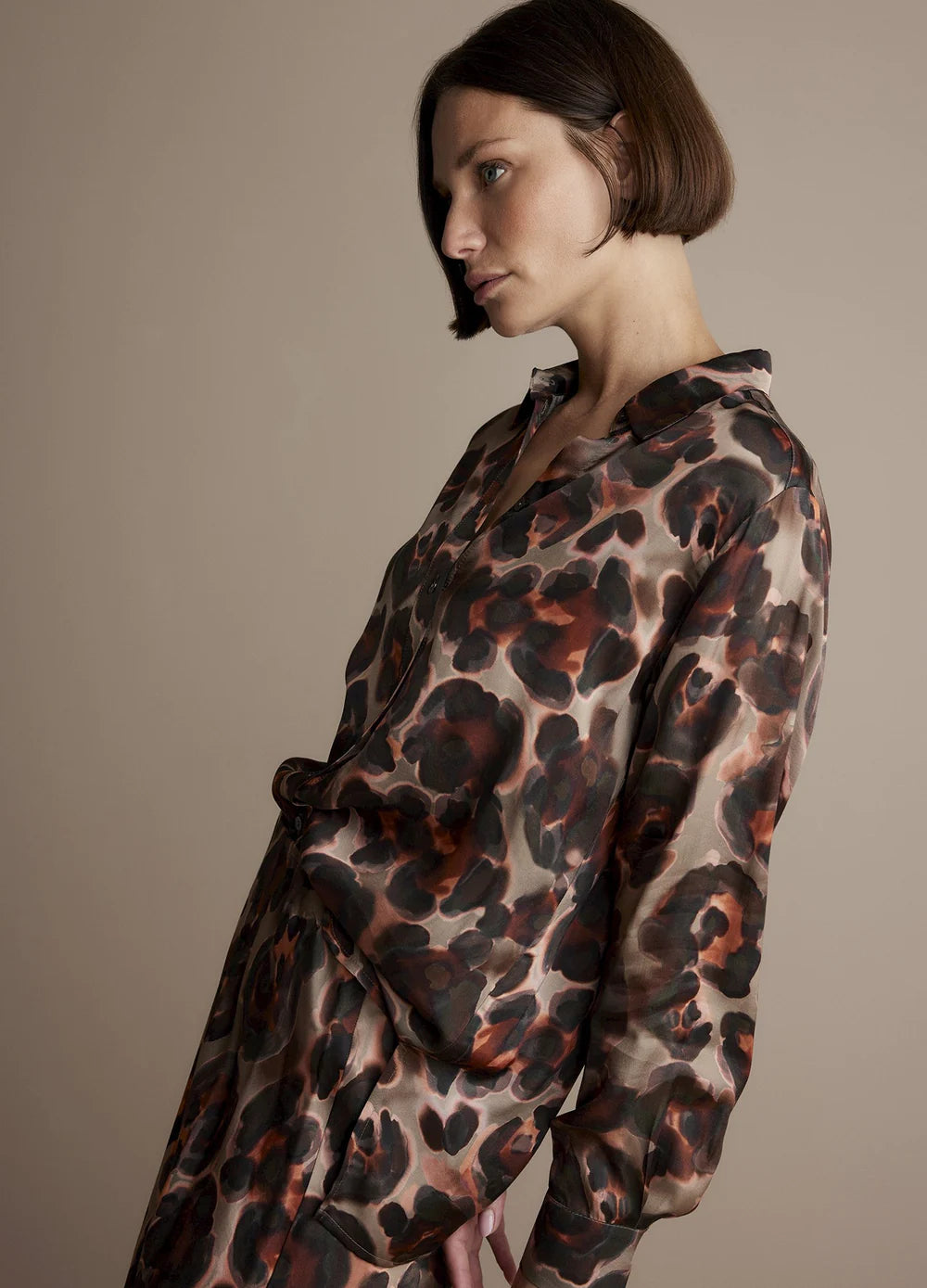 Summum Animal Print Blouse