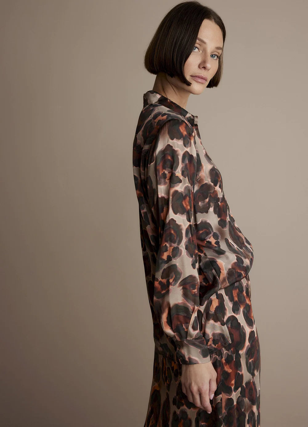 Summum Animal Print Blouse
