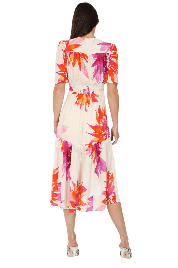 Sirens Imelda Dress Pink Flowers