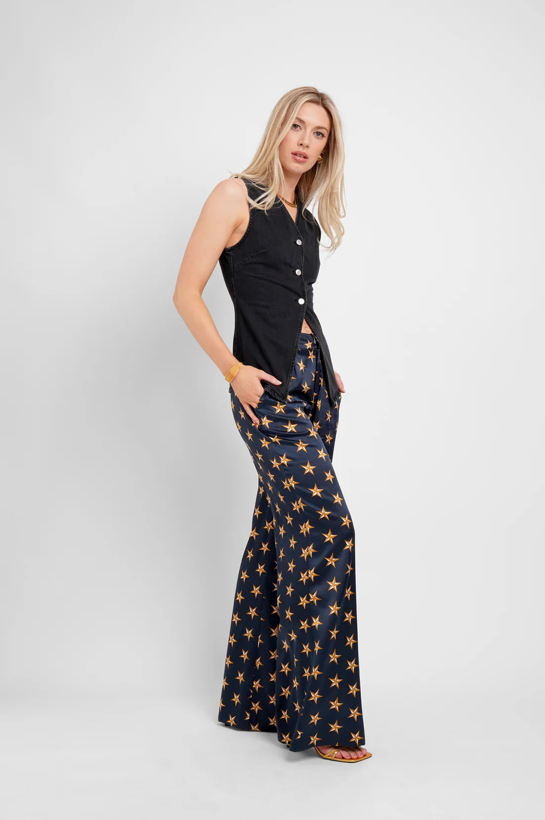 JRF Wide Leg Trousers- Sailor's Dreams