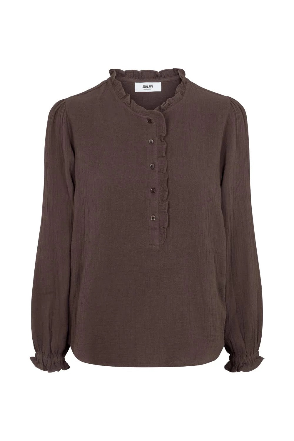 Moliin Geneva Shirt - Black Coffee