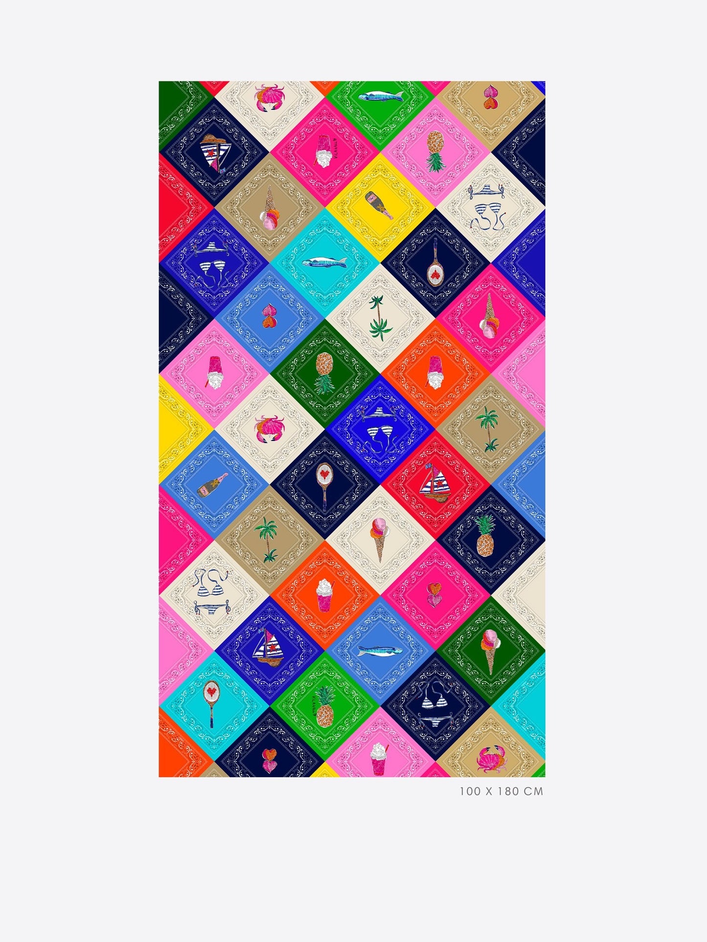 Vilagallo Scarf Bandana print