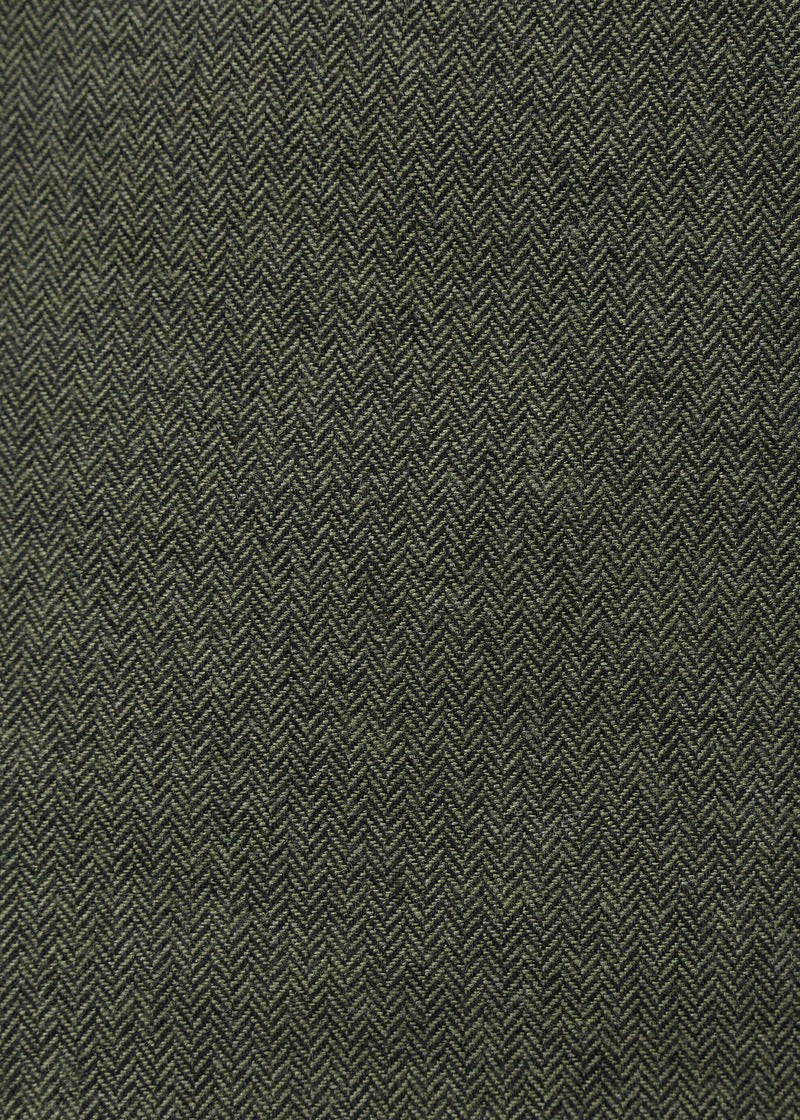 Humility Sophio Wide leg Flannel trousers - Forest green