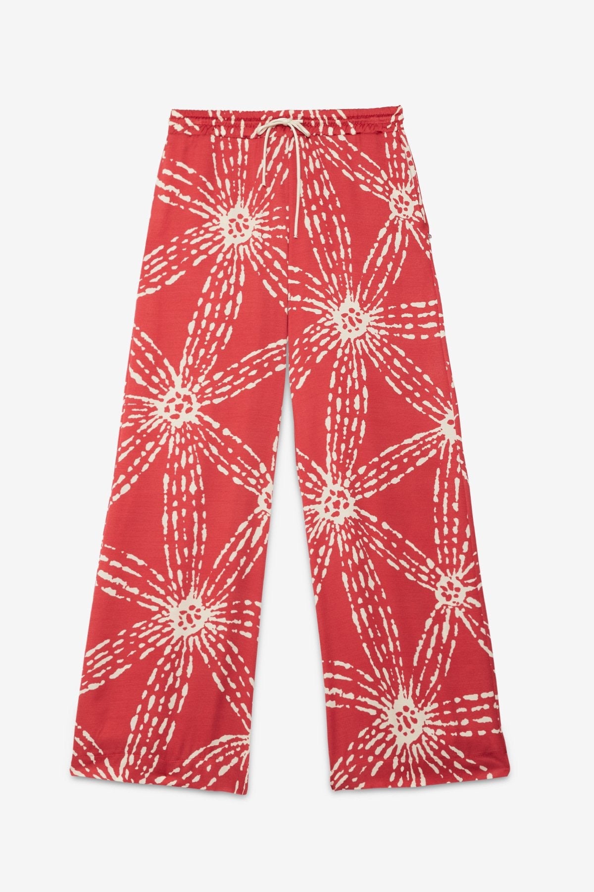Ottodame Red Palazzo Trousers