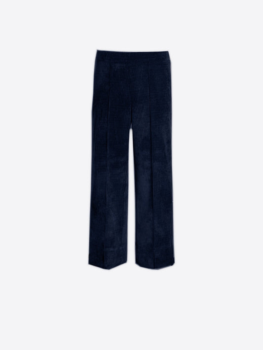 Vilagallo Navy Bettina Corduroy trousers