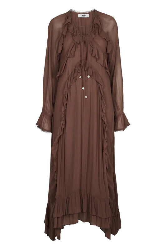 Moliin Beatrice Dress - Black Coffee