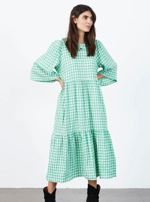 Lollys laundry jade dress green top