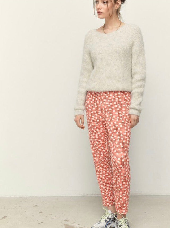 American Vintage East Jumper - Powder Snow Melange