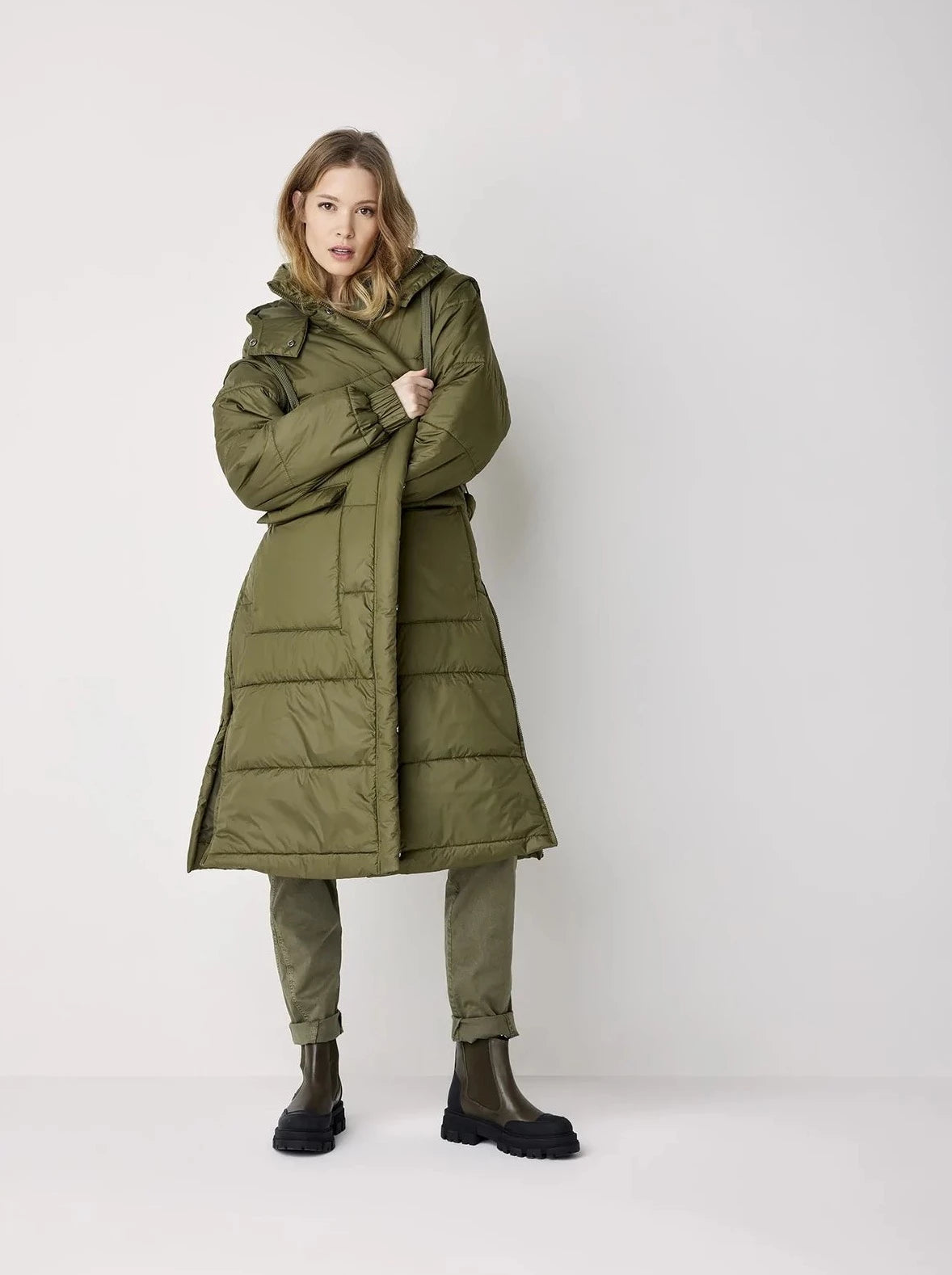OVY Stand Collar Padded Coat