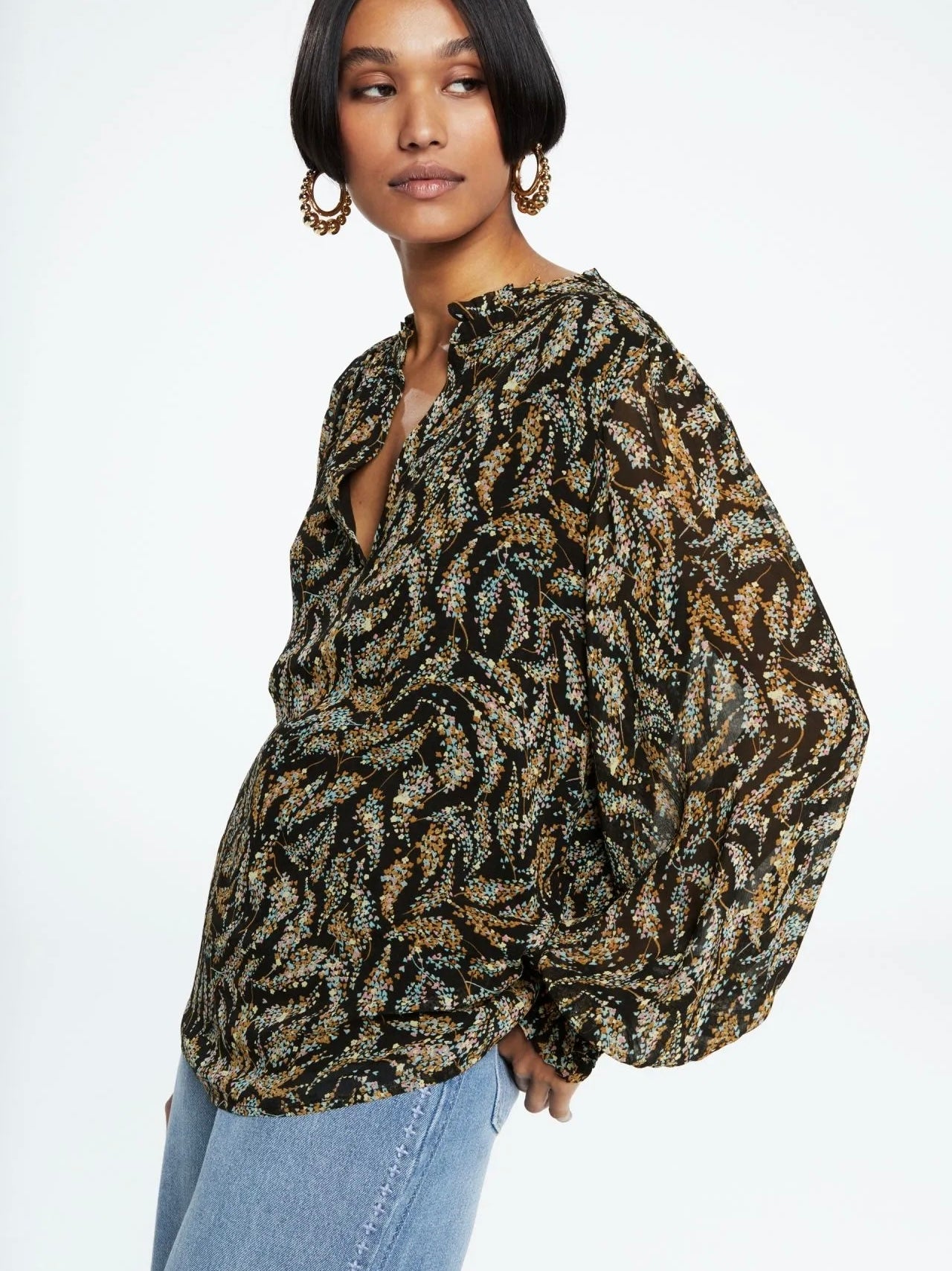 Fabienne Chapot Cliff Ruffle Top
