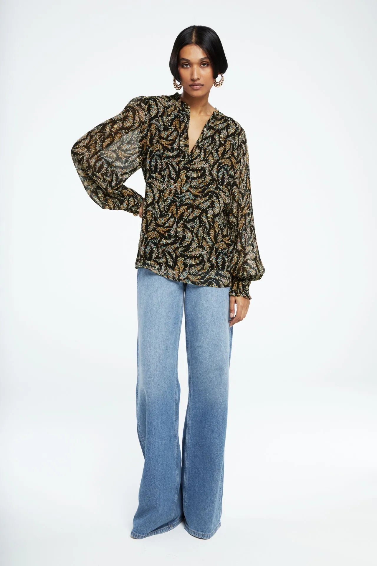 Fabienne Chapot Cliff Ruffle Top
