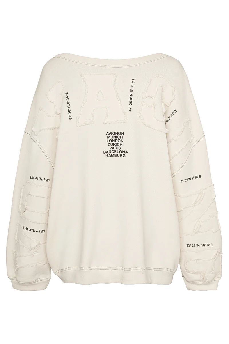 Liv Bergen Sky Voyaging Sweatshirt-Tofu