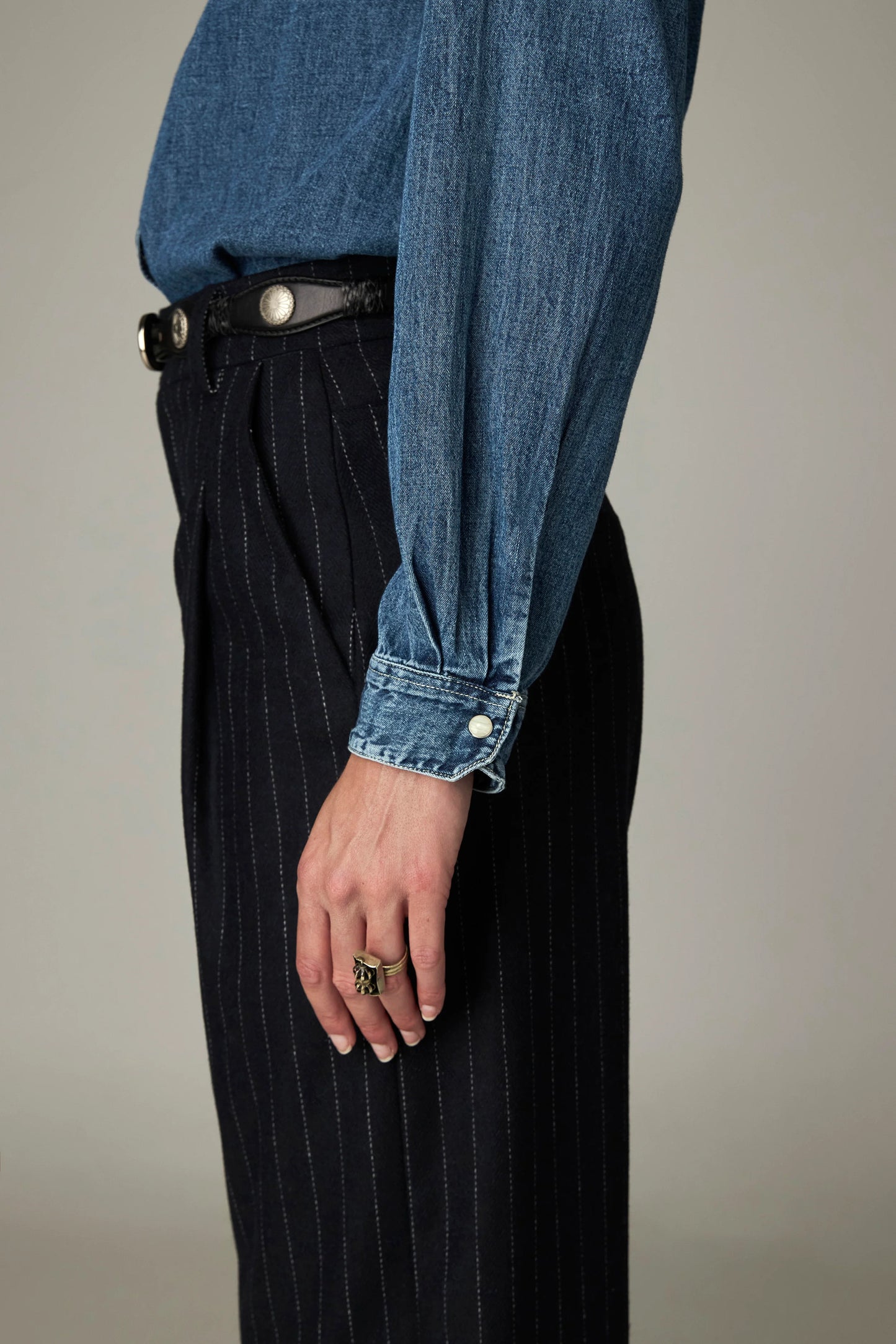 Maison Hotel Kumud Blue Denim Shirt