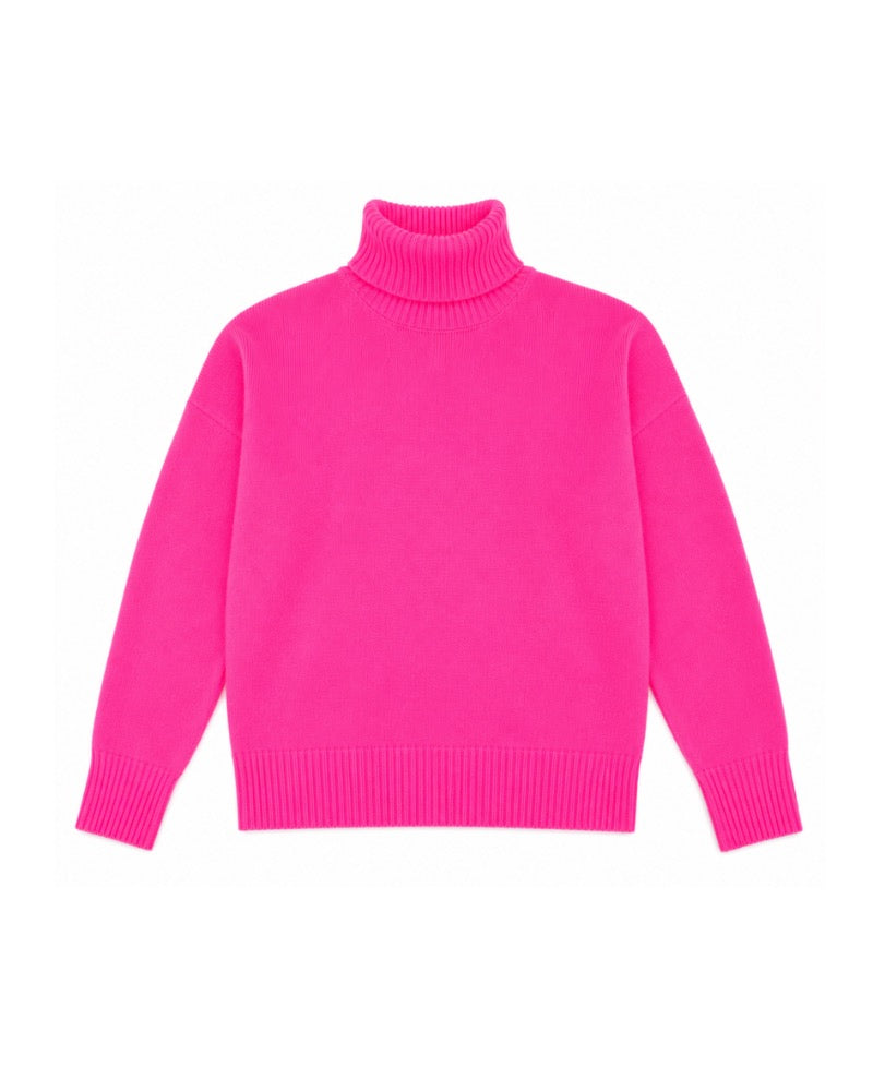 TWNS Greeley Jumper- neon pink