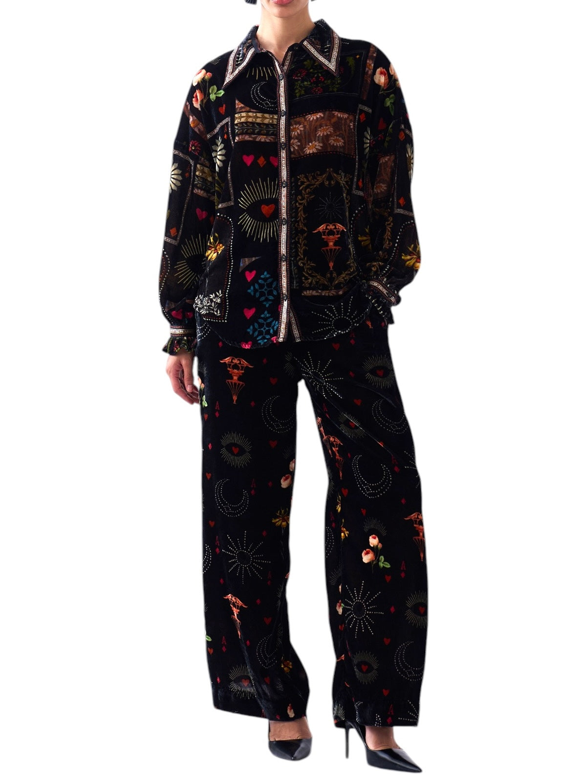 NOIB Aria Velvet Pants